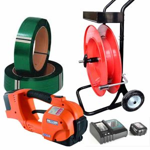 Conjunto de cintagem a bateria GT-ONE 10-16mm para cintagem com fita PET