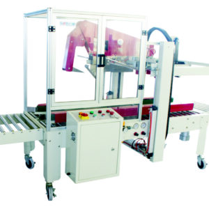 AUTO&FOLD-5050 Seladora automática de caixas 48-72mm ajuste automático de altura e largura e fecho superior de abas