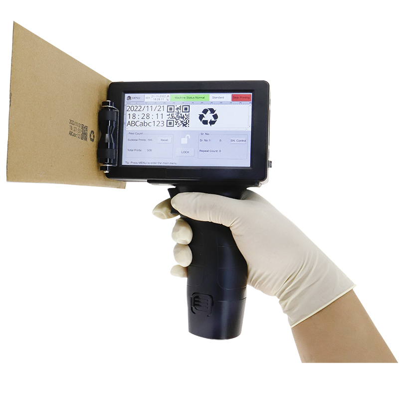 Impressora de jato de tinta térmica portátil GT-100E